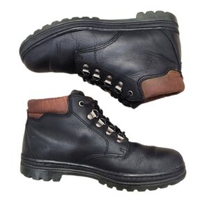 TIMBERLAND Dausette Low Chukka, Black Ankle Boots, Women's 8.5